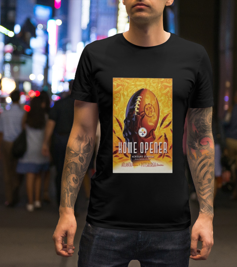 Atlanta Falcons Vs Pittsburgh Steelers Home Opener Acrisure Stadium September 13 2026 T-Shirt
