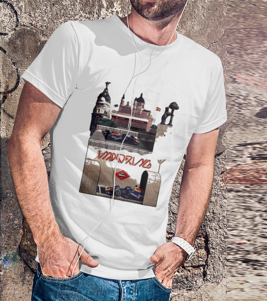 Madrid Madring Metro Formula 1 Spanish Grand Prix 2026 Red Bull Racing T-Shirt