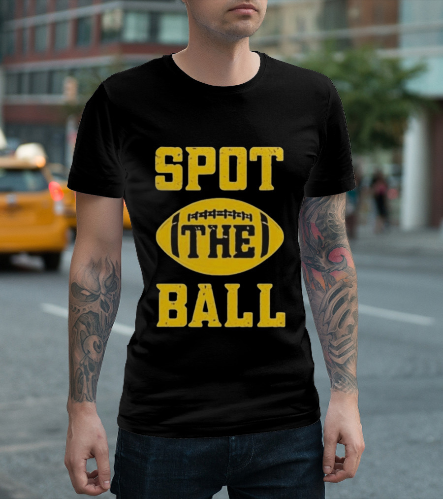Spot The Ball LSU Football Yellow T-Shirt