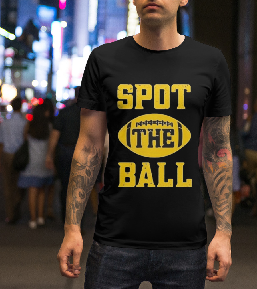 Spot The Ball LSU Football Yellow T-Shirt