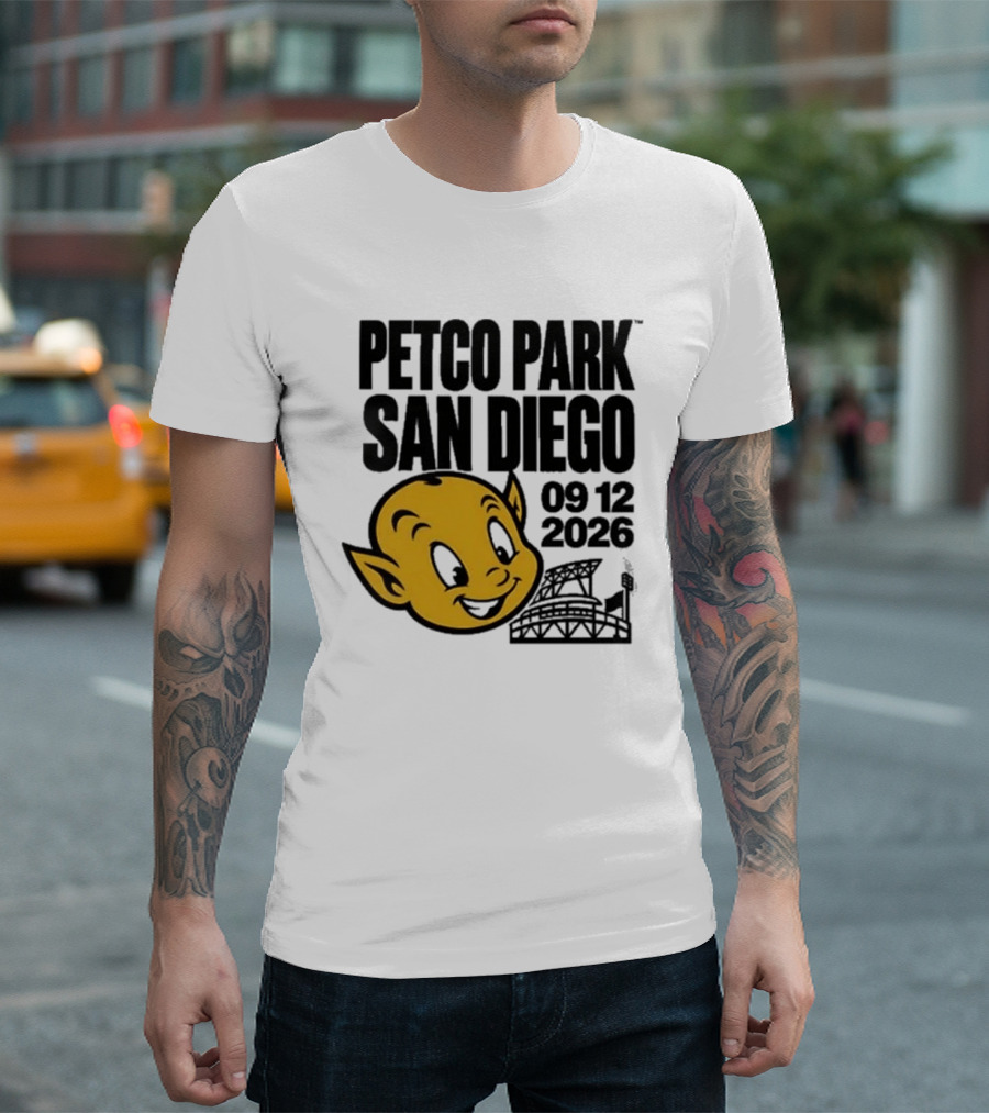 Petco Park San Diego Sep 12 2026 Event Icon With Stadium T-Shirt