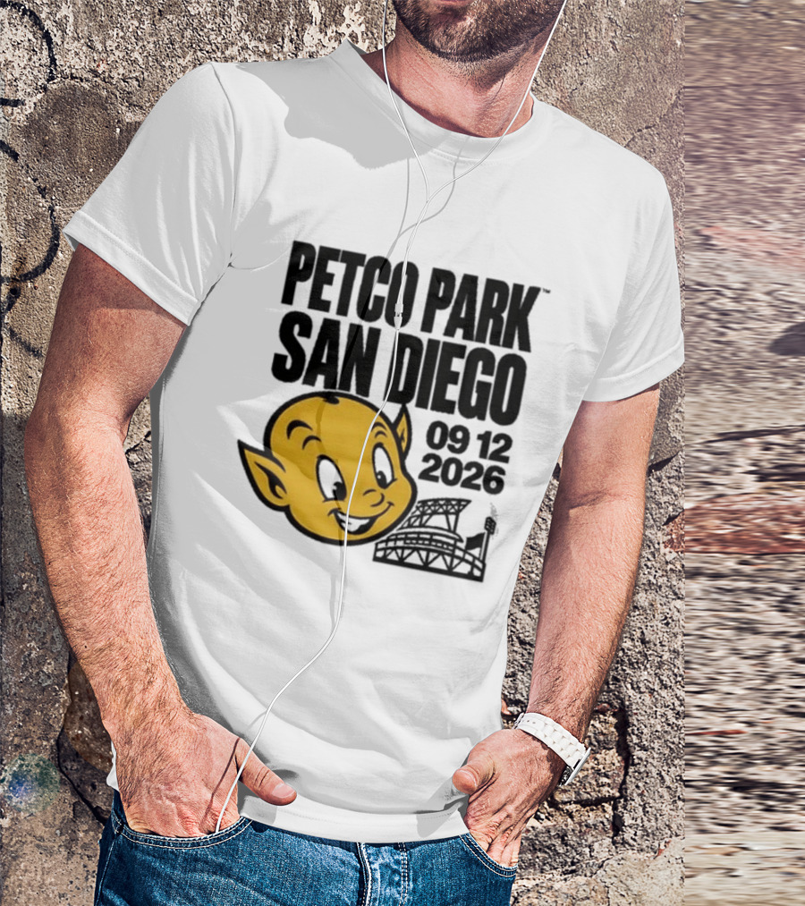 Petco Park San Diego Sep 12 2026 Event Icon With Stadium T-Shirt