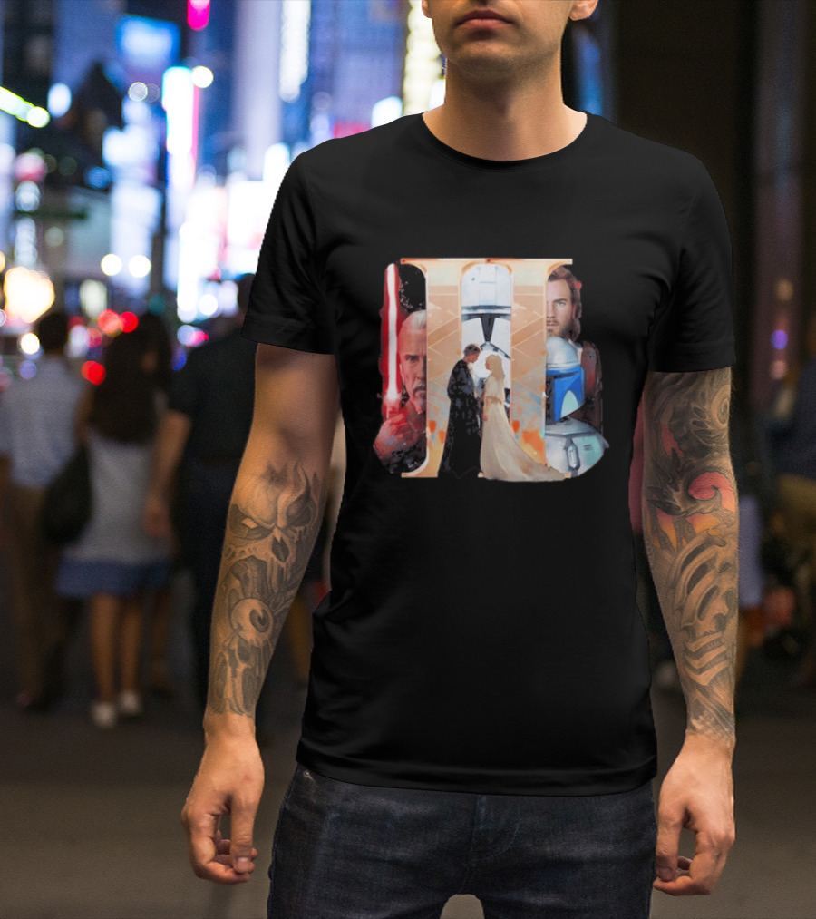 Attack Of The Clones Rebel Scum Iconic Star Wars Characters And Scenes T-Shirt