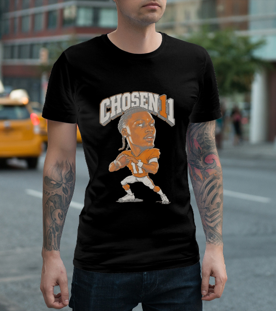 Chosen 11 Tennessee Football Talk Nico Iamaleava Quarterback T-Shirt
