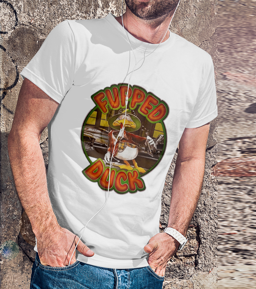 Fupped Duck Vintage Style 1979 Tipsy Cartoon Nostalgia T-Shirt