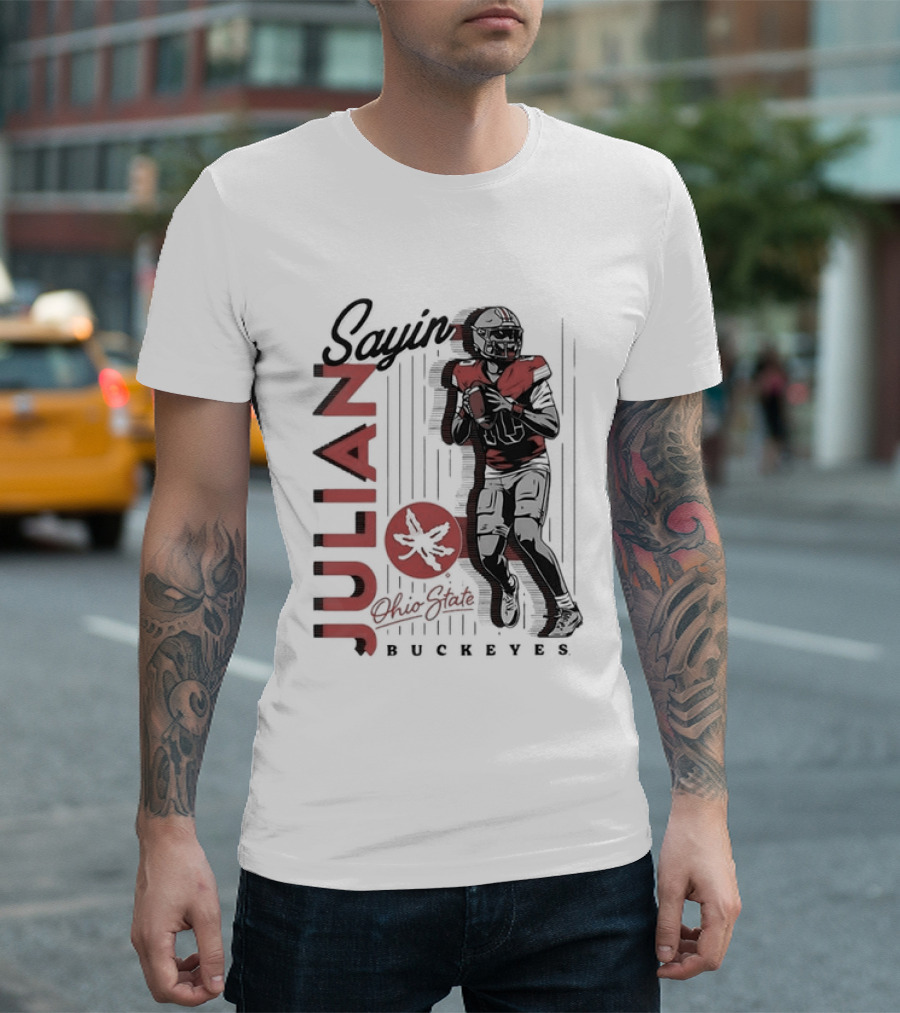 Julian Sayin Ohio State Buckeyes Football Ohio State T-Shirt