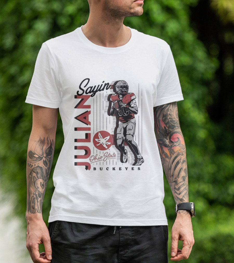 Julian Sayin Ohio State Buckeyes Football Ohio State T-Shirt