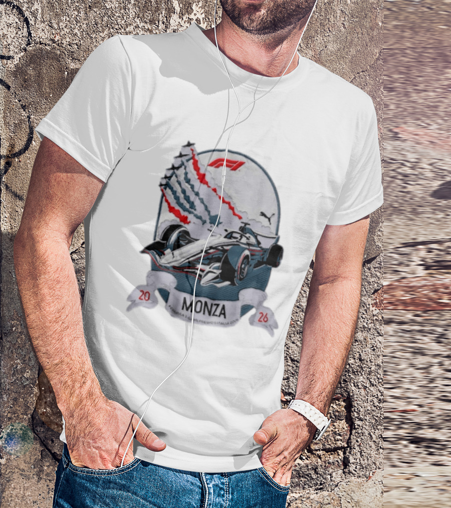 F1 Monza 2026 Italian Grand Prix Puma Racing Car T-Shirt