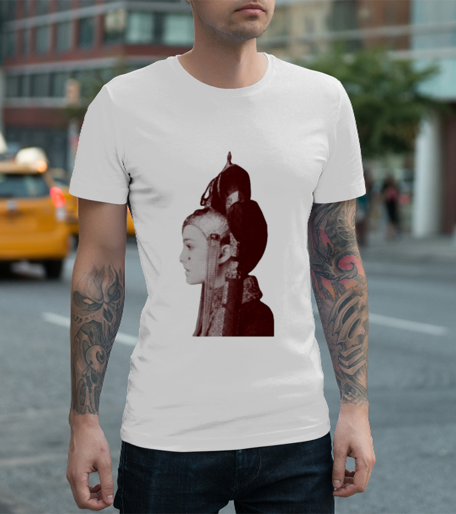 Queen Amidala Profile Bootleg Style Vintage Aesthetic T-Shirt