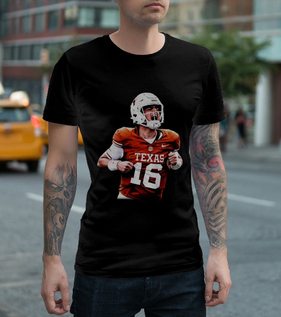 Arch Manning Texas Longhorns Comeback Victory Over OSU T-Shirt