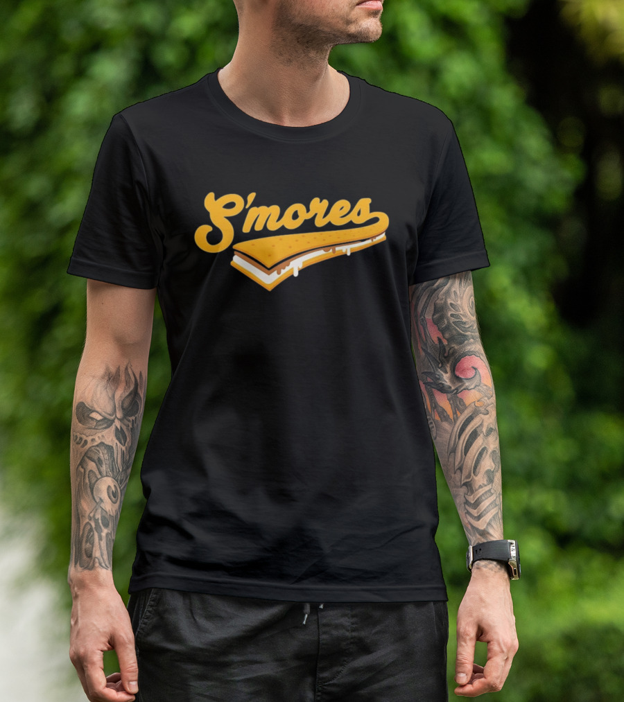 S'mores Campfire Treat Dessert Chocolate Marshmallow Graham Cracker T-Shirt