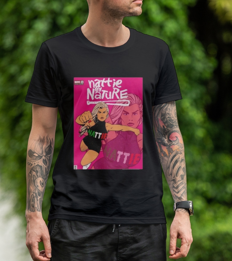 Nattie By Nature Marvel Variant Nattie Issue One Comic T-Shirt