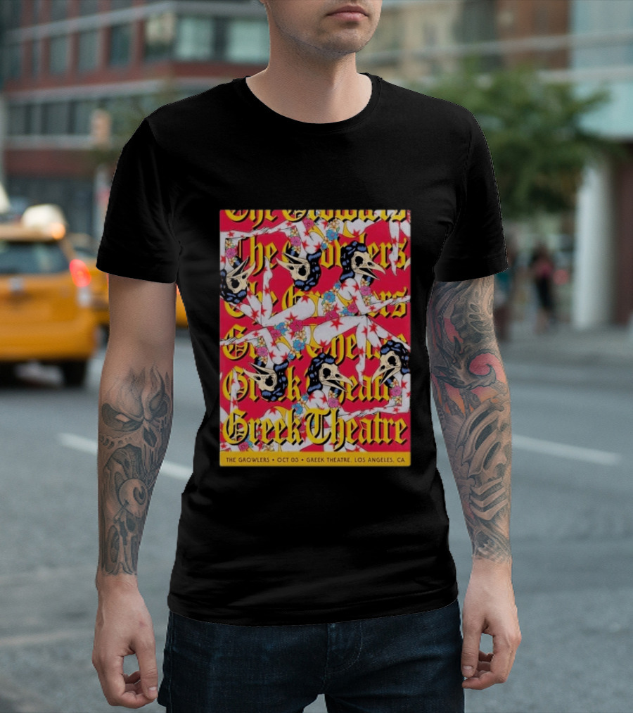The Growlers Greek Theatre Los Angeles October 3 T-Shirt