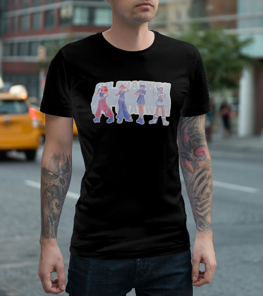 Kim Chaewon Le Sserafim K Pop Fashion Styles T-Shirt