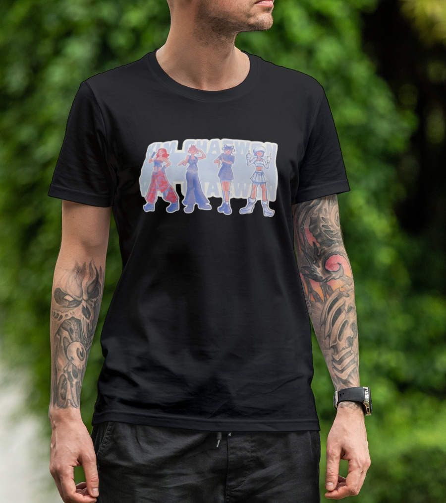 Kim Chaewon Le Sserafim K Pop Fashion Styles T-Shirt