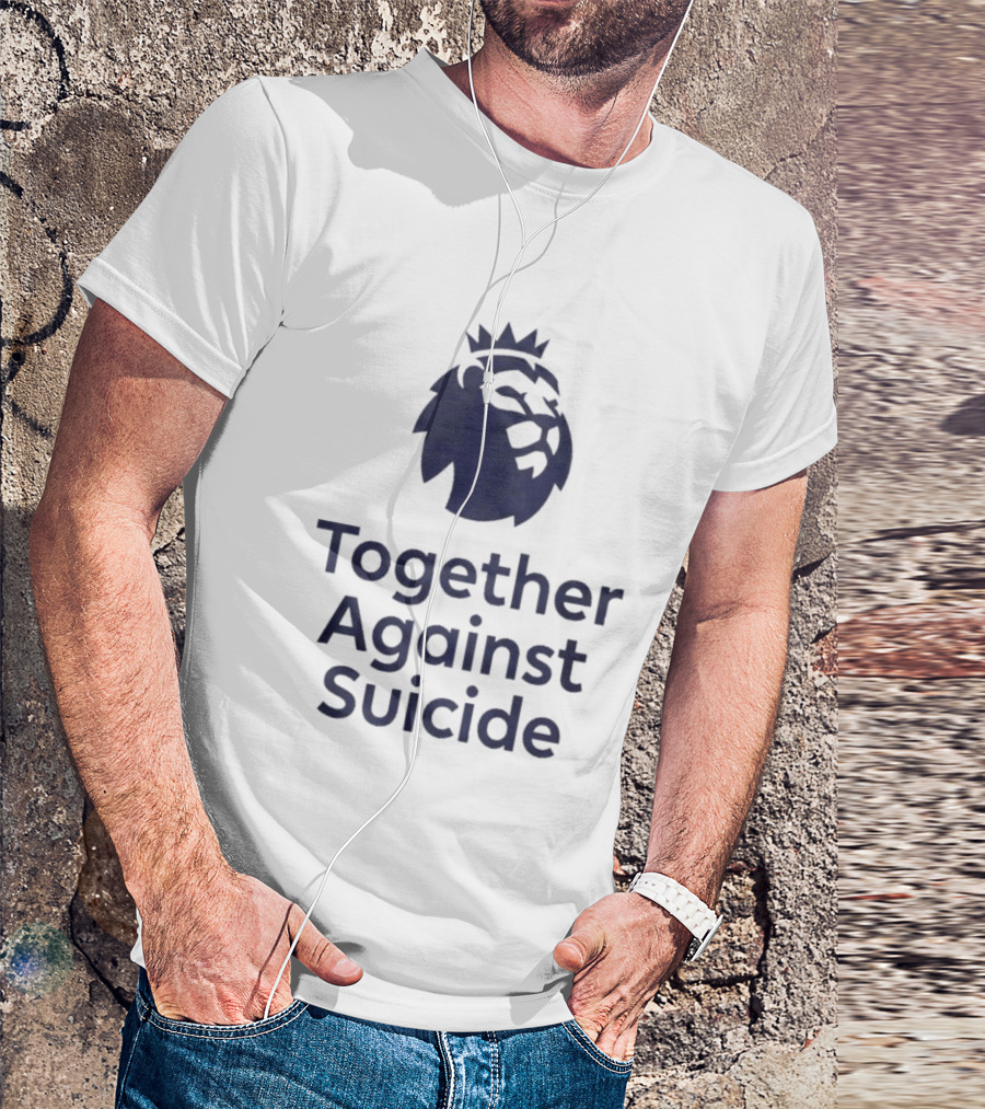 Aston Villa Premier League Together Against Suicide T-Shirt
