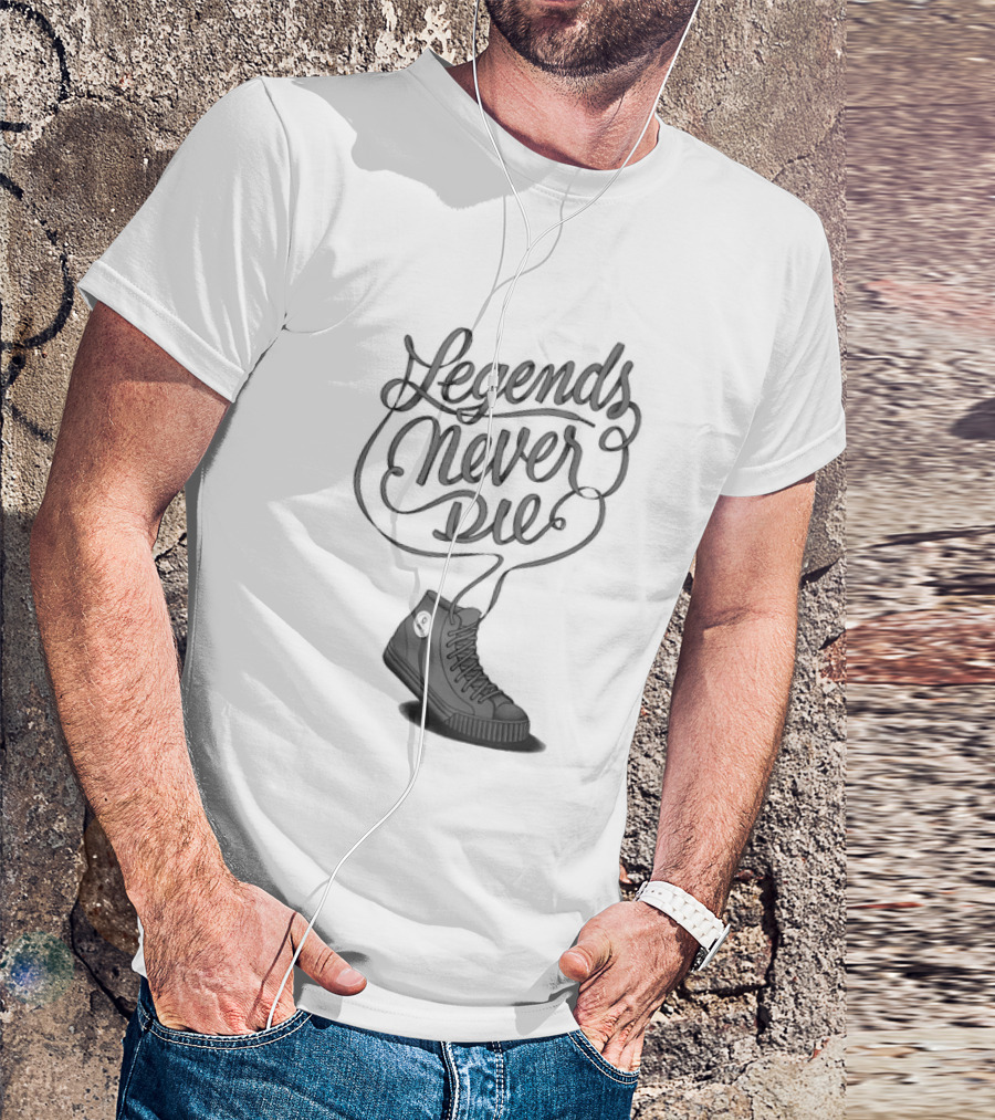 Legends Never Die High Top Classic Shoe T-Shirt