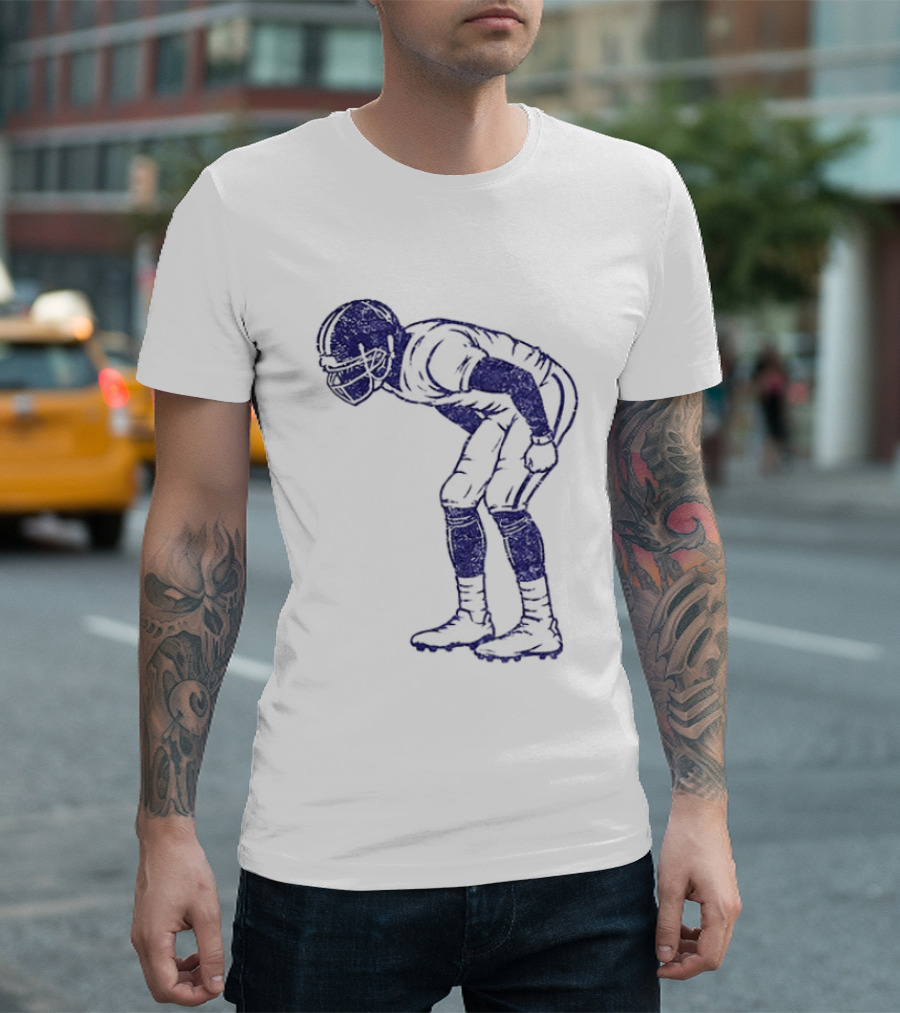 Minnesota Moon Football T-Shirt