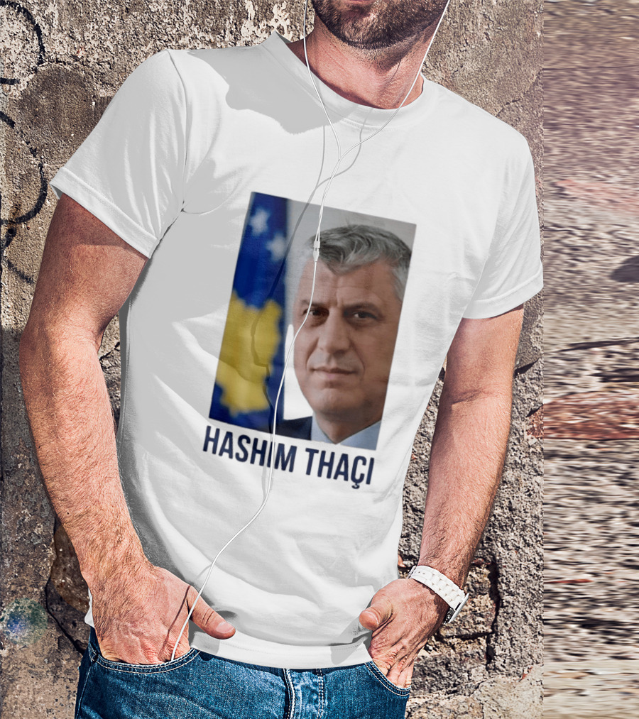 Hashim Thaci Kosovo Flag T-Shirt