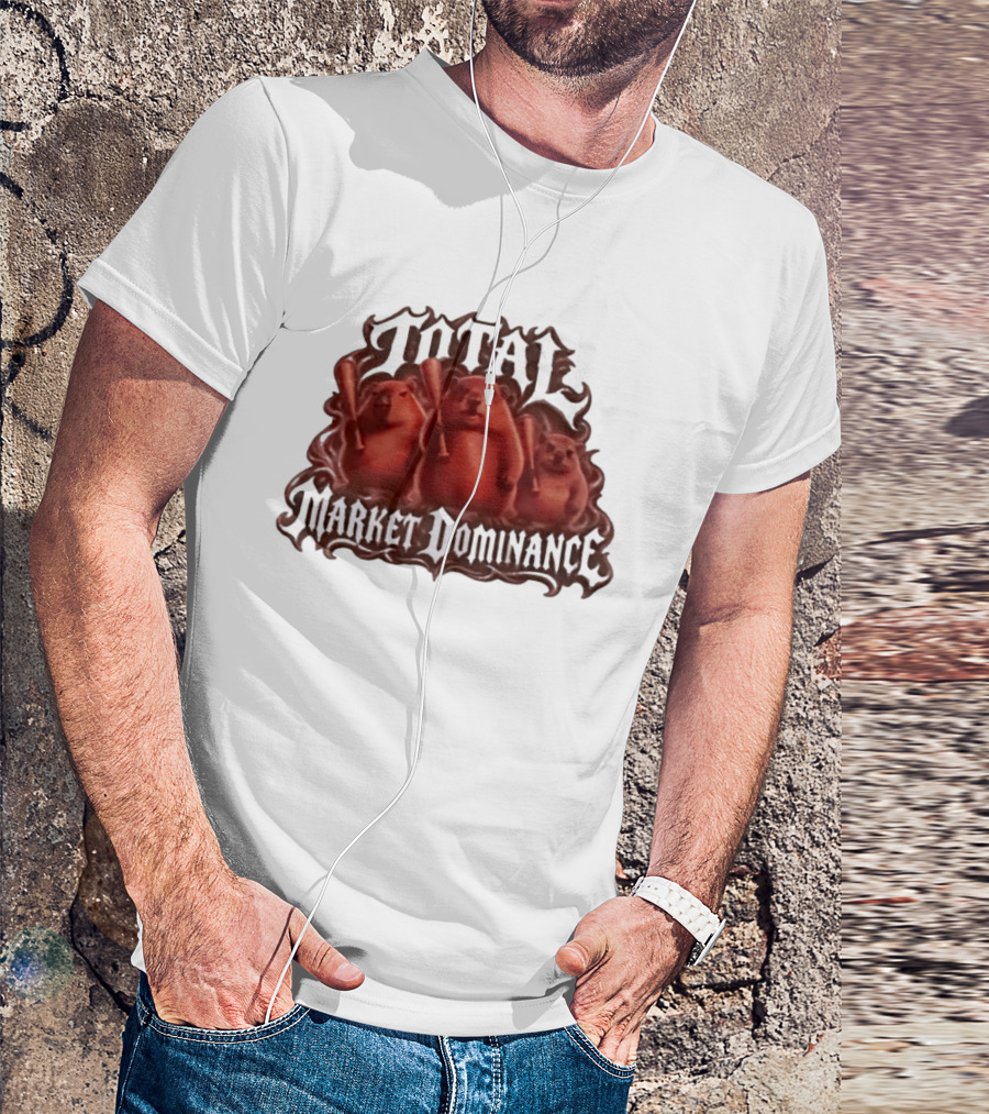 Total Market Dominance Groundhog Baseball Bats T-Shirt
