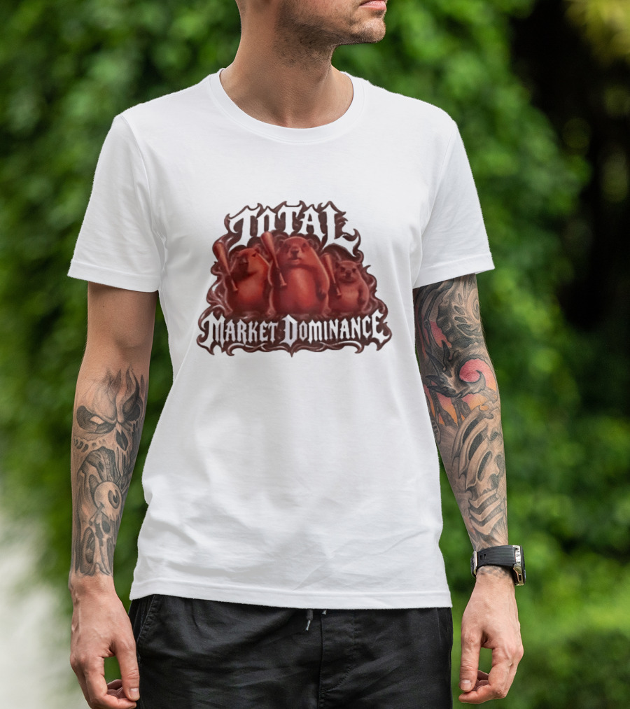 Total Market Dominance Groundhog Baseball Bats T-Shirt