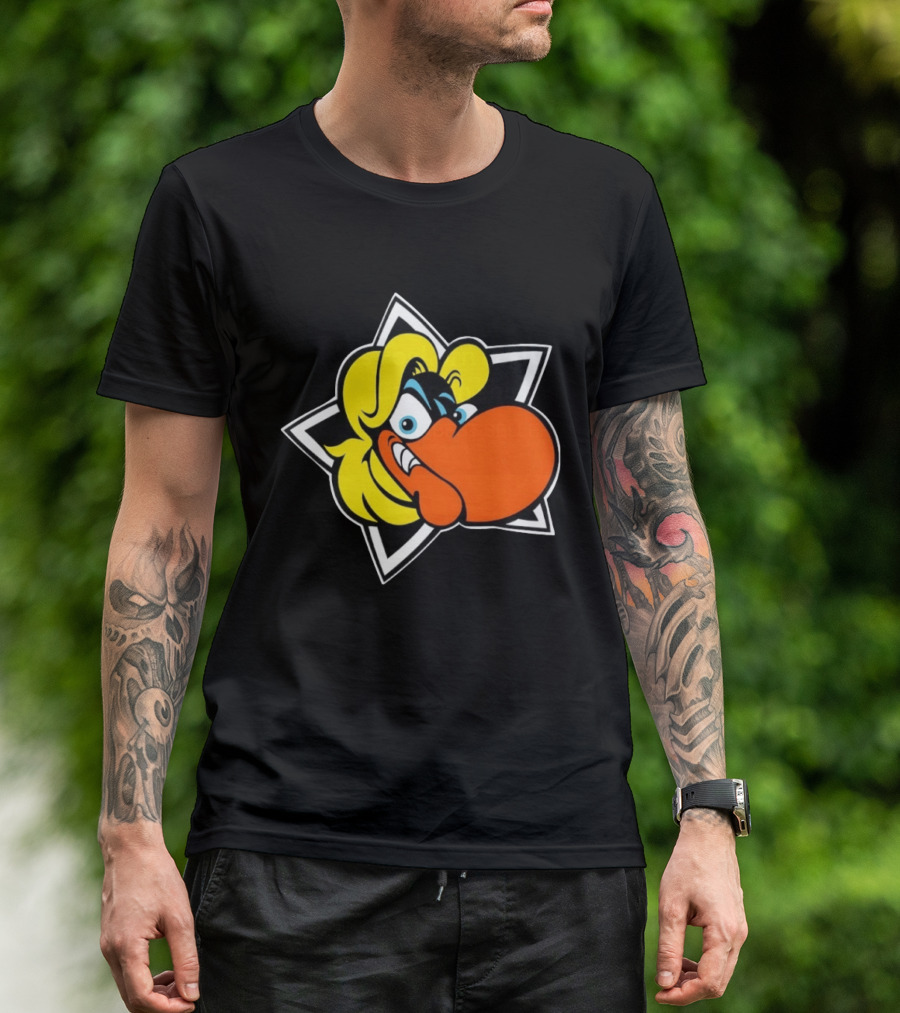 Looney Tunes Foghorn Leghorn Star Cartoon Character Face T-Shirt