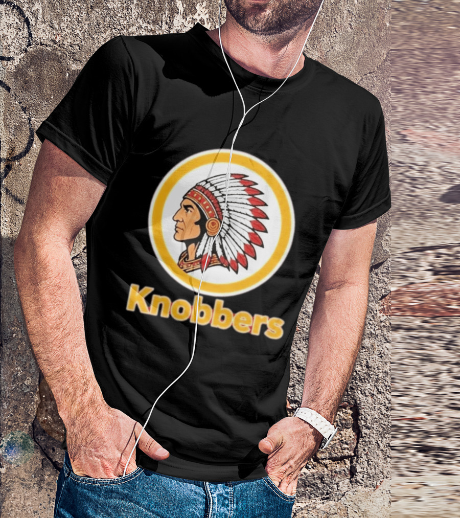 Washington Redskins Knobbers Native American Head T-Shirt