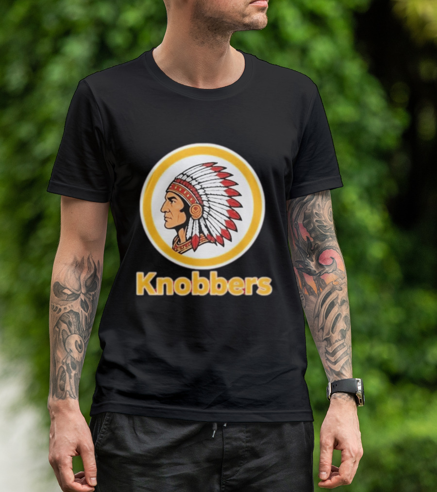 Washington Redskins Knobbers Native American Head T-Shirt