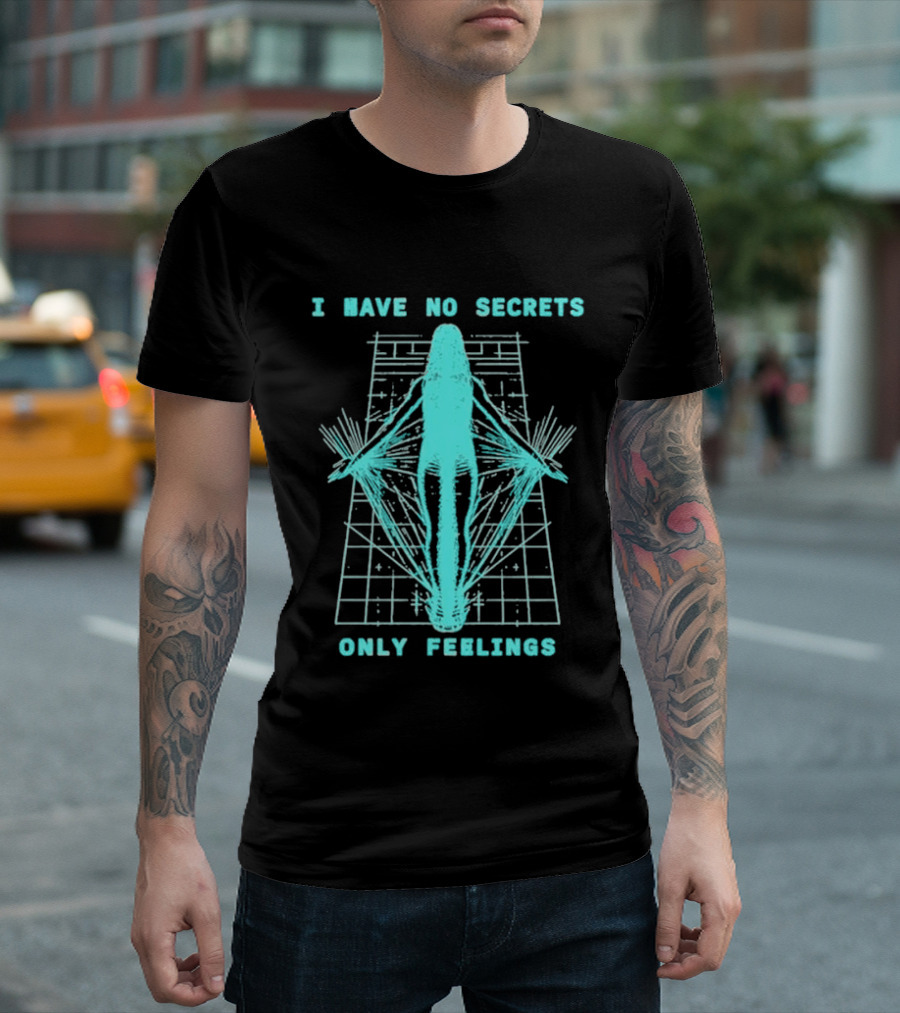 Phoebe Bridgers I Have No Secrets Only Feelings 2026 The Lost Tour T-Shirt