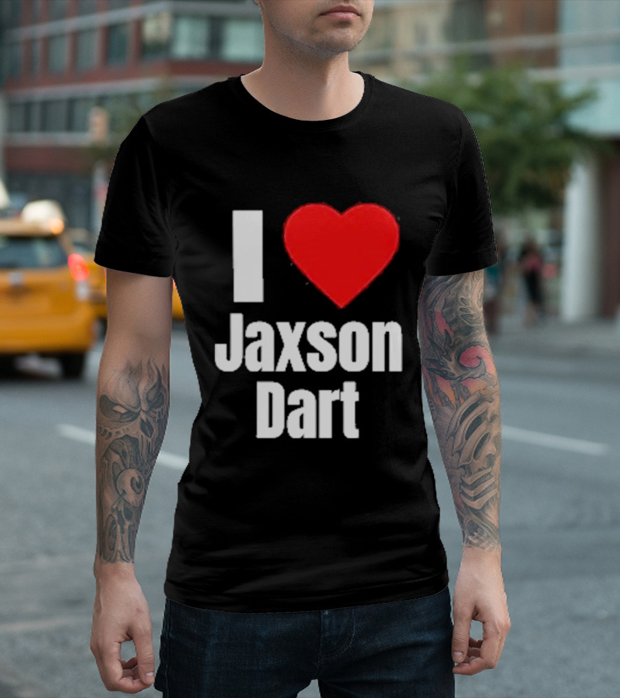 I Heart Jaxson Dart Fan Support T-Shirt