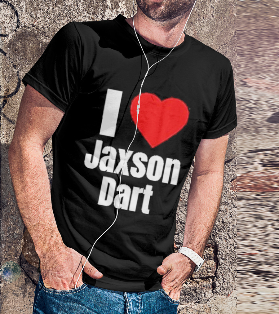 I Heart Jaxson Dart Fan Support T-Shirt