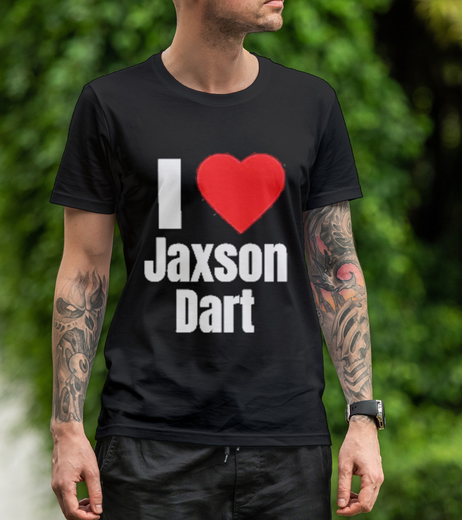 I Heart Jaxson Dart Fan Support T-Shirt