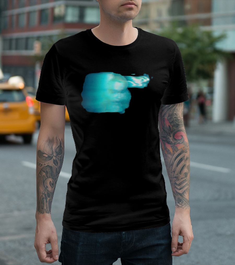 Phoebe Bridgers The Lost Tour 2026 Cyan Electric Aura T-Shirt