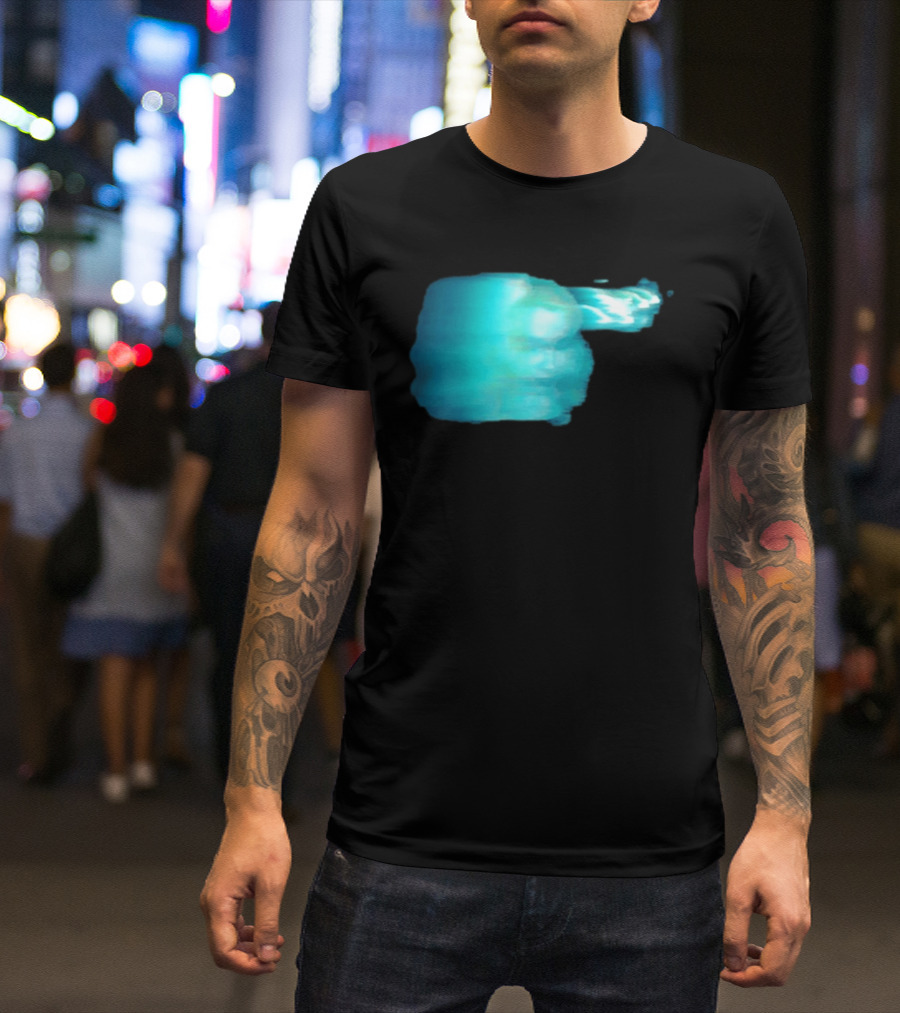 Phoebe Bridgers The Lost Tour 2026 Cyan Electric Aura T-Shirt