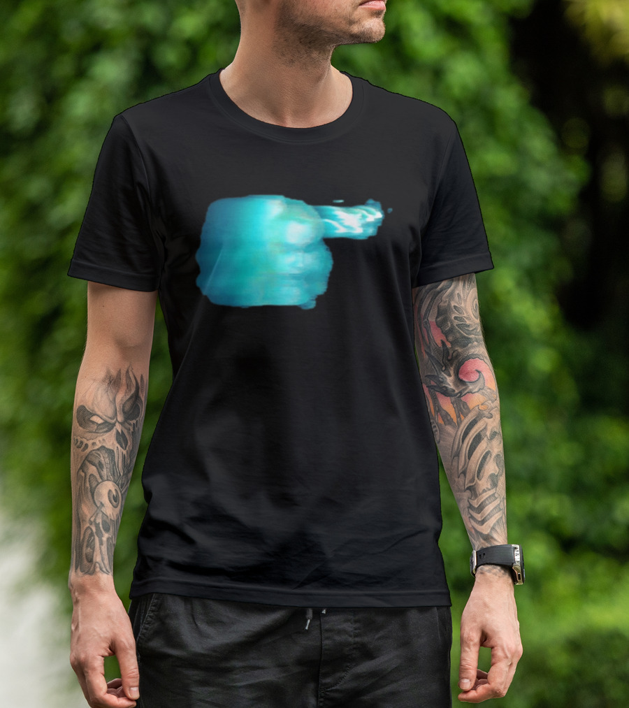 Phoebe Bridgers The Lost Tour 2026 Cyan Electric Aura T-Shirt