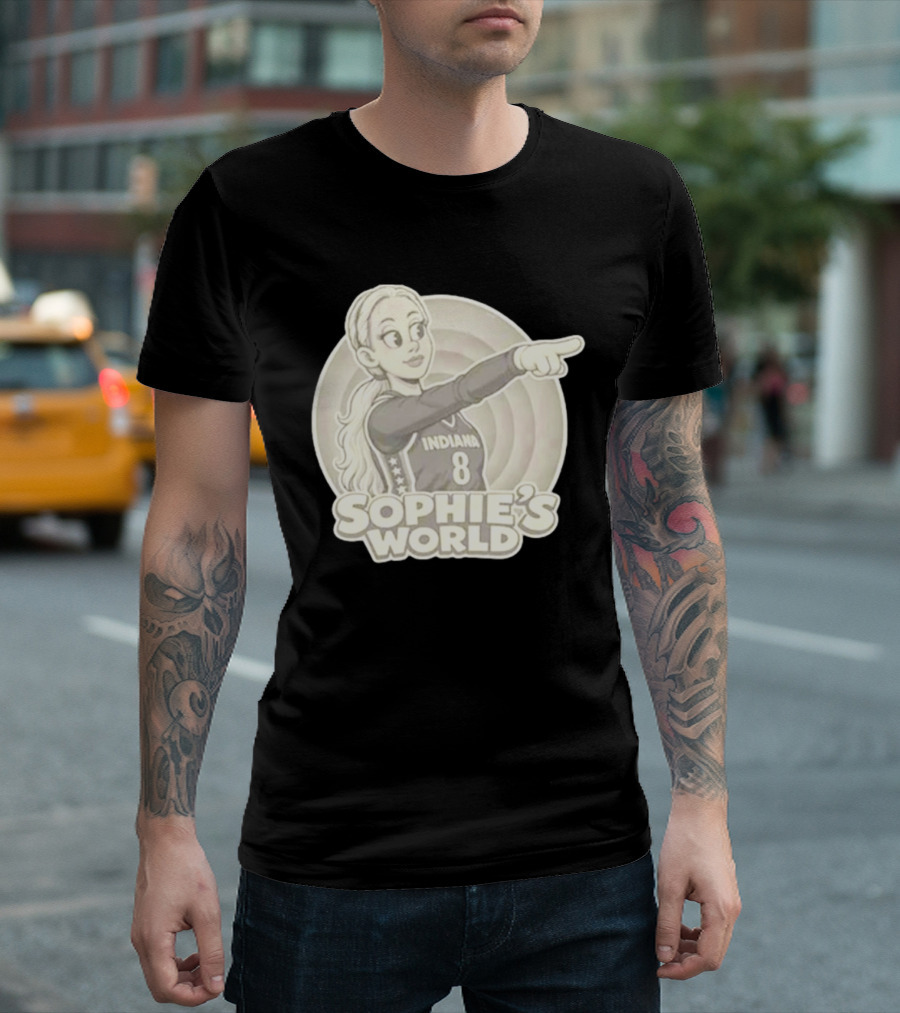 Indiana Fever Sophie's World 8 Basketball Swag T-Shirt
