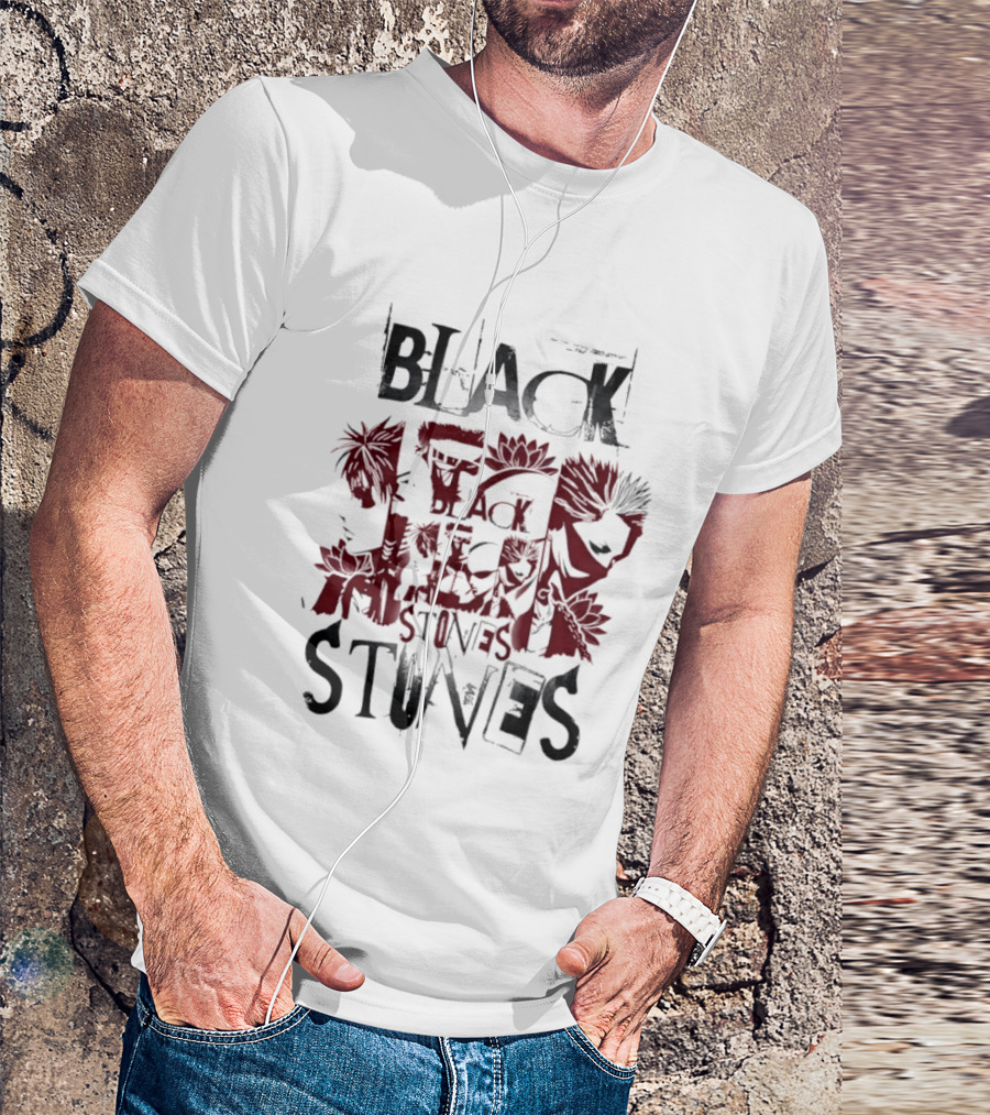 Black Stones Nana Anime Band Blast Manga Series T-Shirt