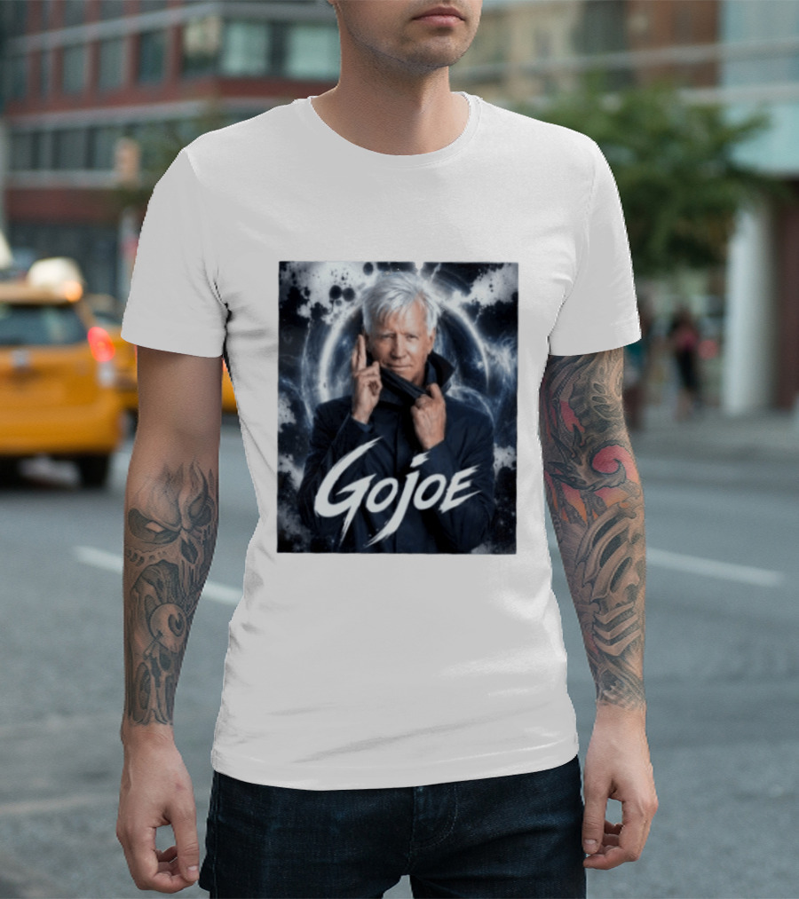 Joe Biden Gojoe Satoru Gojo Jujutsu Kaisen Mashup T-Shirt