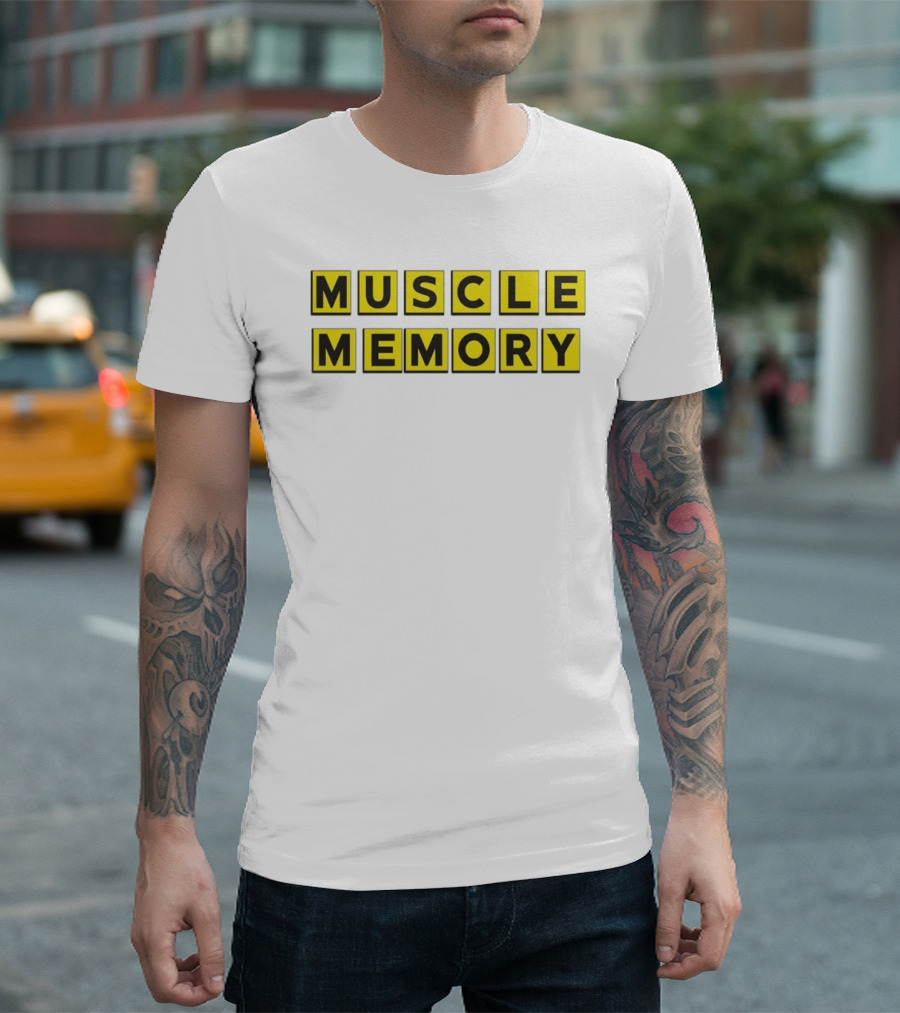 Muscle Memory Fitness Gym Workout Bodybuilding Motivation T-Shirt