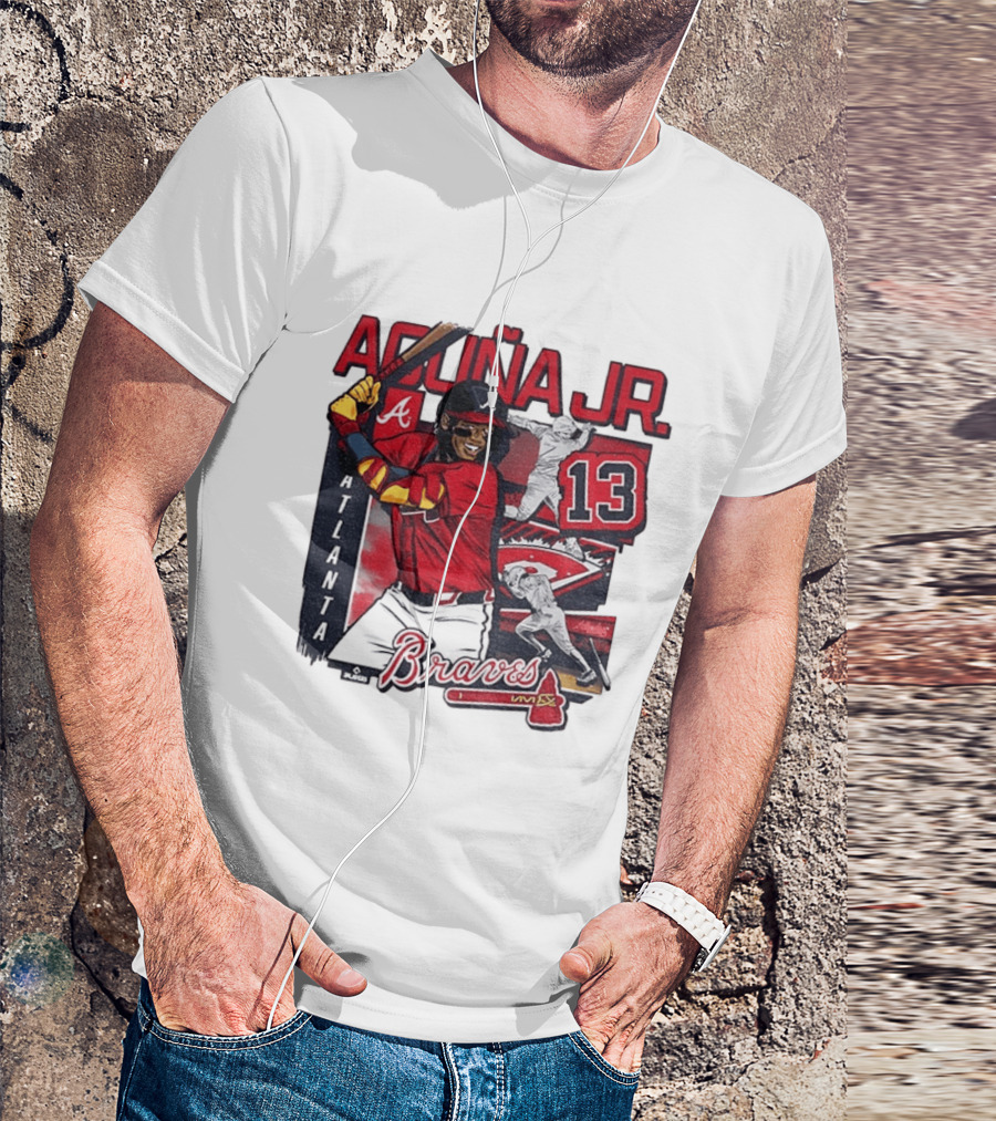 Acuña Jr. Atlanta Braves 13 Baseball Player MLB T-Shirt