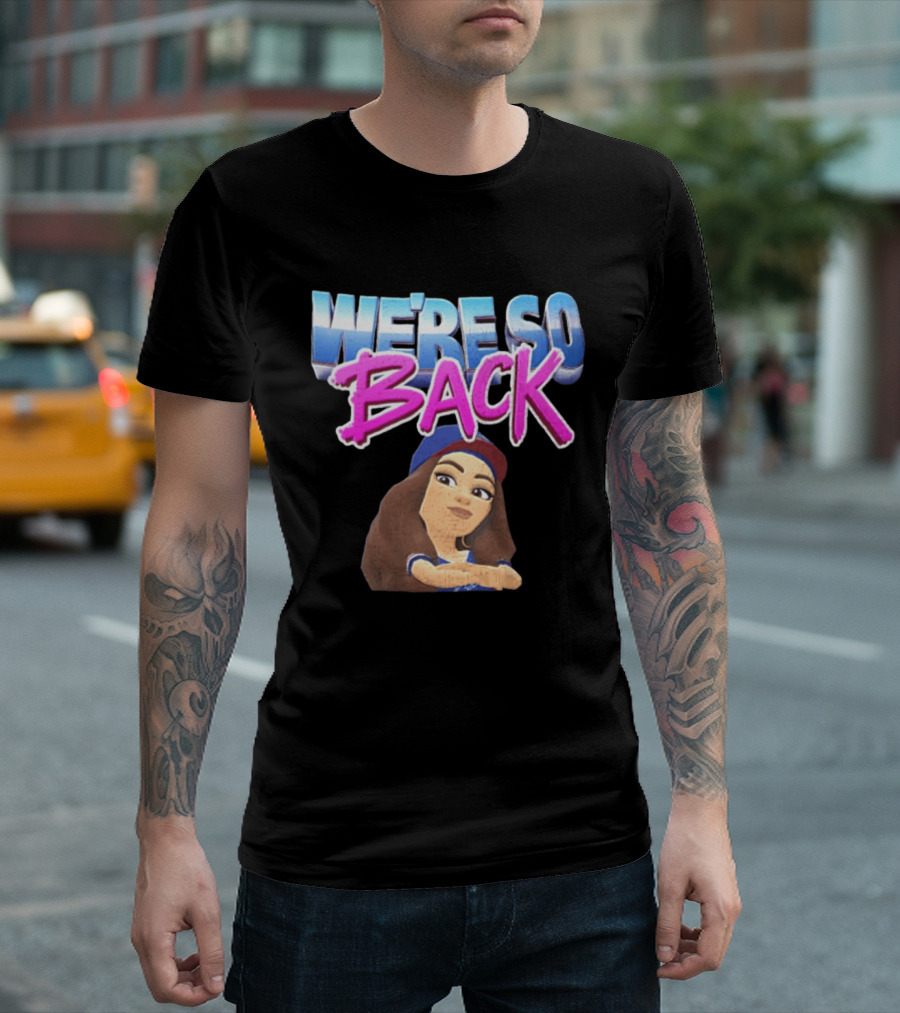 We're So Back Bitmoji Avatar Los Angeles Dodgers T-Shirt