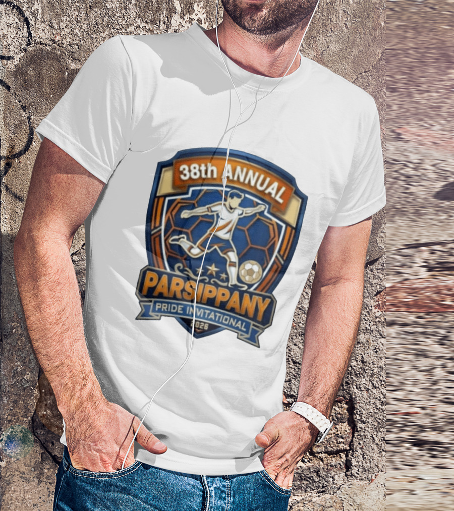 38th Annual Parsippany Pride Invitational 2026 Soccer Event T-Shirt