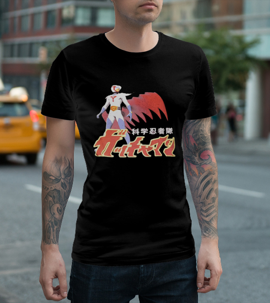 Ken The Eagle Science Ninja Team Gatchaman T-Shirt