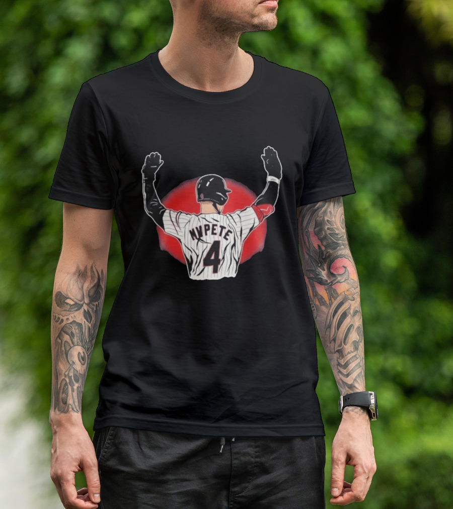 Mvpete 4 Pete Crow Armstrong Baseball Celebration T-Shirt
