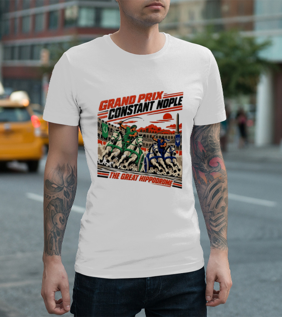 Grand Prix Constantinople Chariot Racers The Great Hippodrome T-Shirt