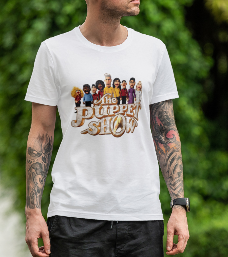 The Puppet Show Star Trek Parody Crew Puppets T-Shirt