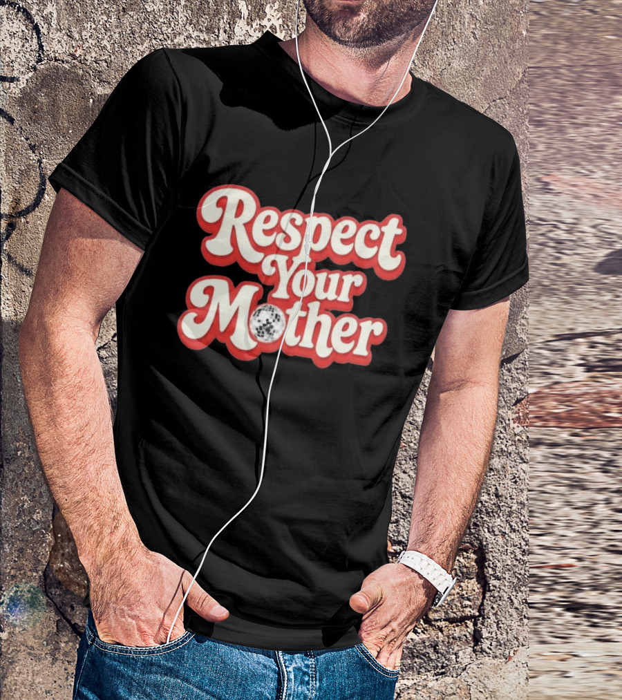 Respect Your Mother Soccer Ball 2026 T-Shirt