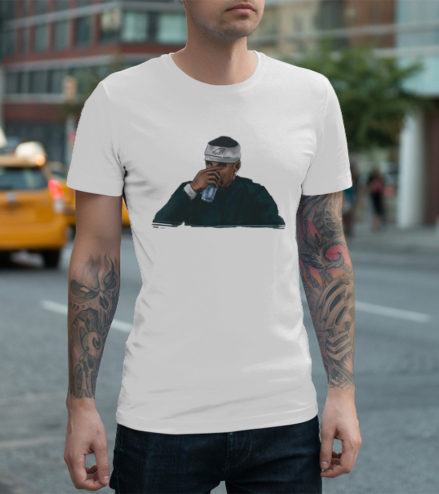 Philadelphia Eagles Jalen Hurts Hydration Headband T-Shirt