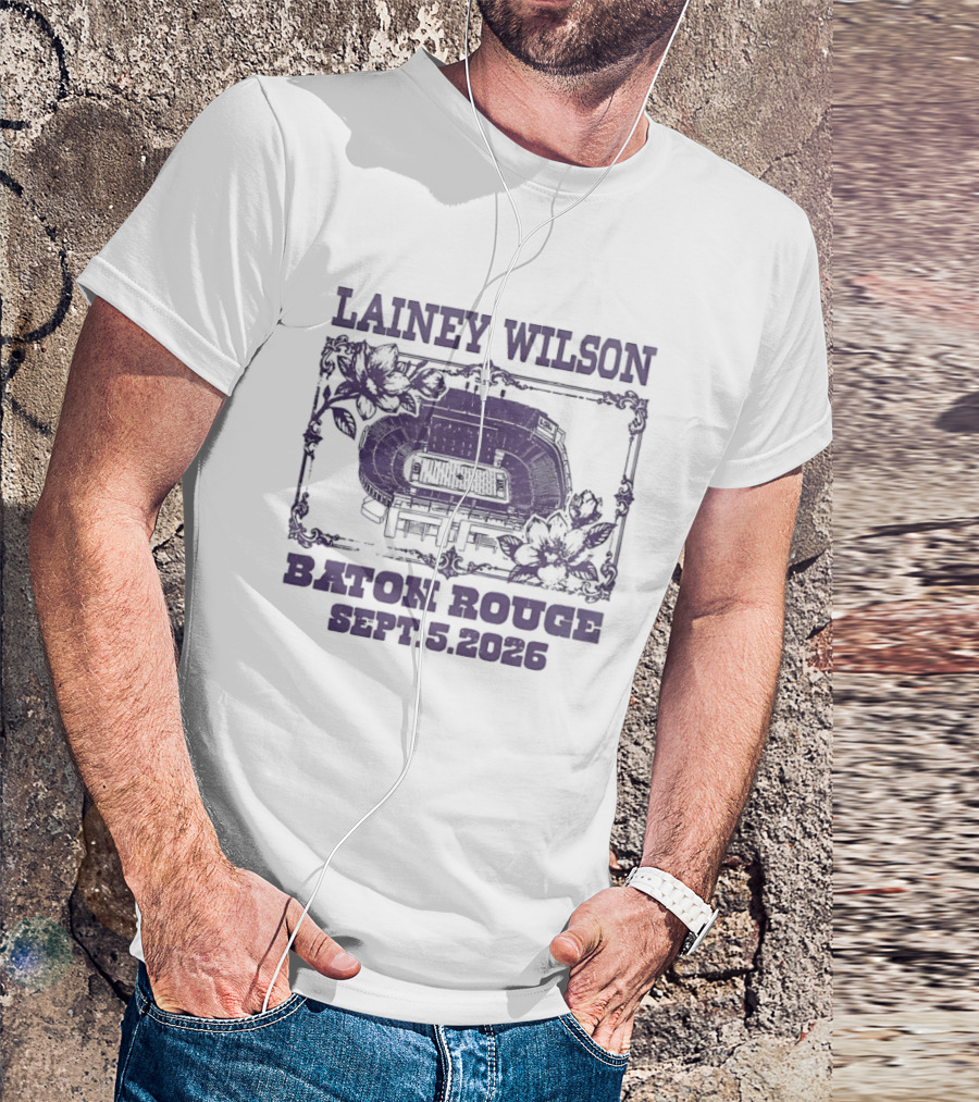 Lainey Wilson Baton Rouge September 5 2026 Vintage Concert T-Shirt