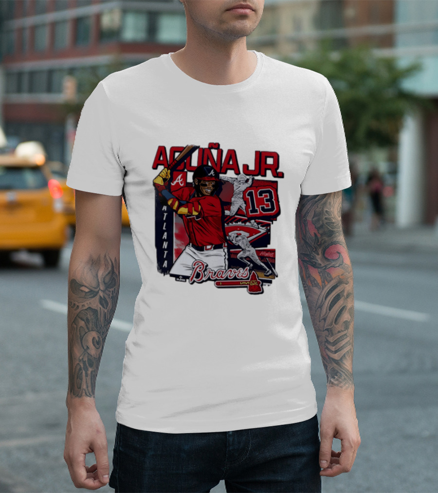 Ronald Acuna Jr. 13 Atlanta Braves 2026 Baseball MLB T-Shirt